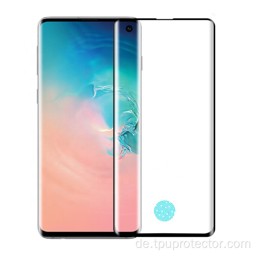 Displayschutzfolie aus gehärtetem Glas für Samsung Galaxy S10